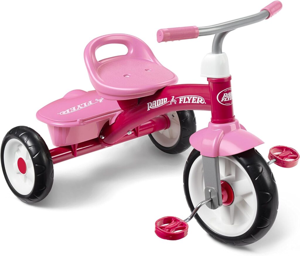 Radio Flyer Red Rider Trike, Outdoor Toddler Tricycle, For Ages 2.5-5 (Amazon Exclusive)