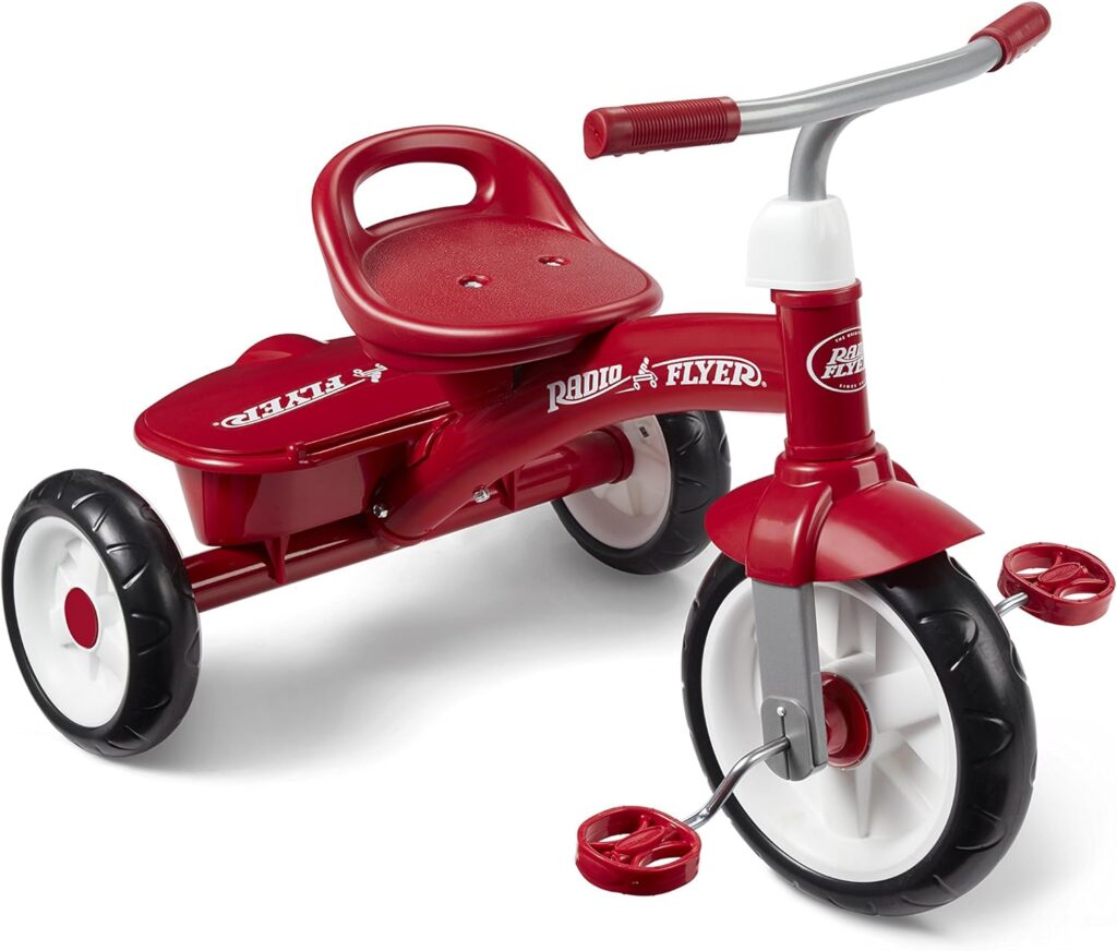 Radio Flyer Red Rider Trike, Outdoor Toddler Tricycle, For Ages 2.5-5 (Amazon Exclusive)