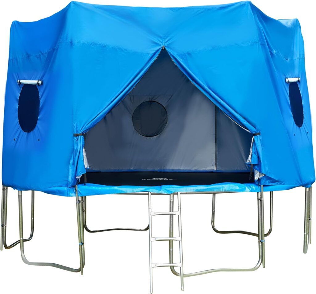 Trampoline Tent | Tent for Trampoline | Outdoor Fun for Kids | Trampoline Tent Cover | Trampoline Accessory Tent | Protect from Wind and Sun